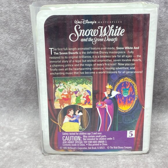 Vintage Disney Snow White McDonalds Happy Meal Toy Figurine 1995 - Picture 3 of 13